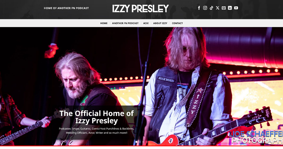 About Izzy • The Official Website of Izzy Presley | Las Vegas
